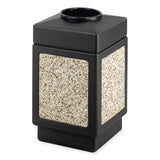 Canmeleon Aggregate Panel Receptacles, Top-open, 38 Gal, Polyethylene, Black, Ships In 1-3 Business Days