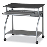 Eastwinds Series Argo Pc Workstation, 31.5" X 19.75" X 30.25", Anthracite, Ships In 1-3 Business Days