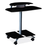 Eastwinds Series Fpd Computer Table, 28.5" X 26" X 29.5", Anthracite, Ships In 1-3 Business Days