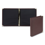 Classic Collection Ring Binder, 3 Rings, 1" Capacity, 11 X 8.5, Burgundy