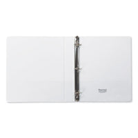 Earth's Choice Biobased D-ring View Binder, 3 Rings, 1" Capacity, 11 X 8.5, White