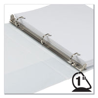 Earth's Choice Biobased D-ring View Binder, 3 Rings, 1" Capacity, 11 X 8.5, White