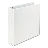 Earth's Choice Biobased D-ring View Binder, 3 Rings, 2" Capacity, 11 X 8.5, White