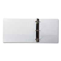 Earth's Choice Biobased D-ring View Binder, 3 Rings, 3" Capacity, 11 X 8.5, White