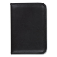 Professional Padfolio, 3-4w X 9 1-4h, Open Style, Black