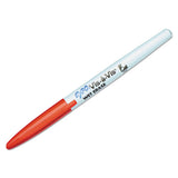 Vis-à-vis Wet Erase Marker, Fine Bullet Tip, Red, Dozen