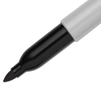 Fine Tip Permanent Marker, Black, 2-pack