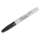Fine Tip Permanent Marker, Black, 2-pack