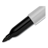 Fine Tip Permanent Marker, Fine Bullet Tip, Black, 24-pack