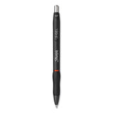 S-gel Retractable Gel Pen, Medium 0.7 Mm, Red Ink, Black Barrel, Dozen