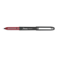 Roller Ball Stick Pen, Medium 0.7 Mm, Red Ink-barrel, Dozen