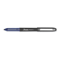 Roller Ball Stick Pen, Medium 0.7 Mm, Black Ink-barrel, Dozen