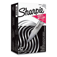 Wet-erase Chalk Marker, Medium Bullet Tip, White, 2-pack