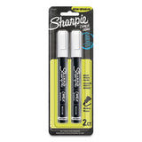 S-note Creative Markers, Assorted Ink Colors, Bullet-chisel Tip, White Barrel, 8-pack