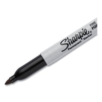 Fine Tip Permanent Marker, Canister, Black, 36-pack