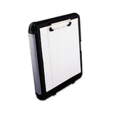 Workmate Ii Storage Clipboard, 1-2" Capacity, Holds 8-1-2w X 12h, Black-charcoal