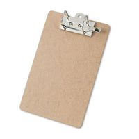 Recycled Hardboard Archboard Clipboard, 2" Clip Cap, 8 1-2 X 14 Sheets, Brown