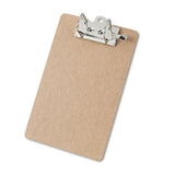 Recycled Hardboard Archboard Clipboard, 2" Clip Cap, 8 1-2 X 14 Sheets, Brown