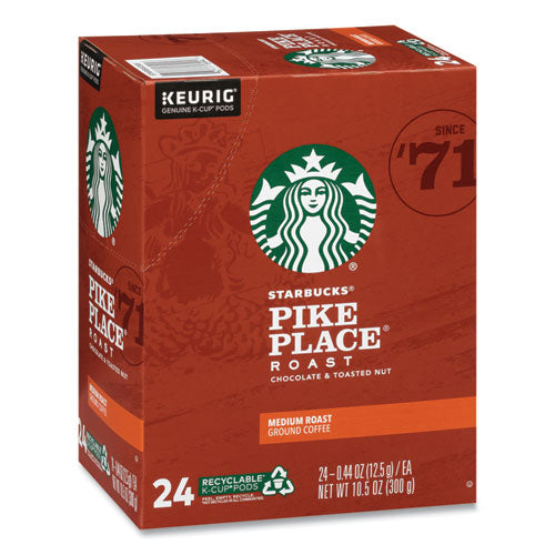 Pike Place Coffee K-cups Pack, 24-box, 4 Box-carton