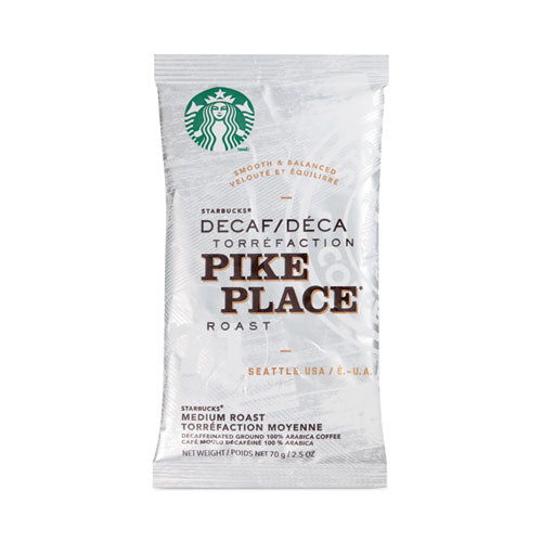 Coffee, Pike Place Decaf, 2.7 Oz Packet, 72-carton