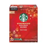 Holiday Blend Coffee, K-cups, 22-box, 4 Boxes-carton