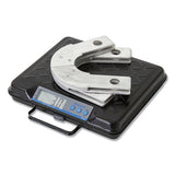 Portable Electronic Utility Bench Scale, 100lb Capacity, 12 X 10 Platform