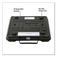 Portable Electronic Utility Bench Scale, 100lb Capacity, 12 X 10 Platform