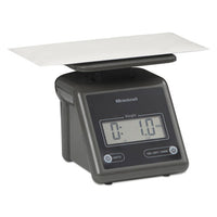 Electronic Postal Scale, 7 Lb Capacity, 5 1-2 X 5 1-5 Platform, Gray