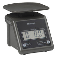 Electronic Postal Scale, 7 Lb Capacity, 5 1-2 X 5 1-5 Platform, Gray