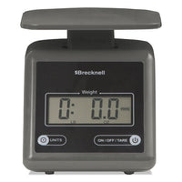 Electronic Postal Scale, 7 Lb Capacity, 5 1-2 X 5 1-5 Platform, Gray