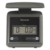 Electronic Postal Scale, 7 Lb Capacity, 5 1-2 X 5 1-5 Platform, Gray