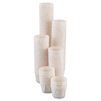 Paper Portion Cups, 2oz, White, 250-bag, 20 Bags-carton