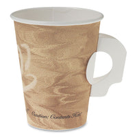 Mistique Hot Paper Cups, 16oz, Brown, 50-sleeve, 20 Sleeves-carton