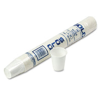 White Paper Water Cups, 3oz, 100-pack