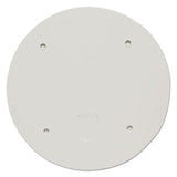 Paper Lids For 16oz Food Containers, White, Vented, 3.9"dia, 25-bag, 20 Bg-ctn