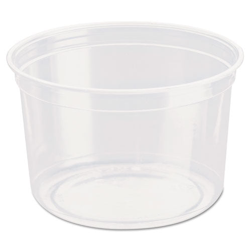 Bare Eco-forward Rpet Deli Containers, 16 Oz, Clear, 500-carton