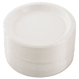 Bare Eco-forward Clay-coated Paper Dinnerware, Plate, 8 1-2" Dia, 500-carton