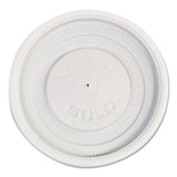 Polystyrene Vented Hot Cup Lids, 4oz Cups, White, 100-pack, 10 Packs-carton