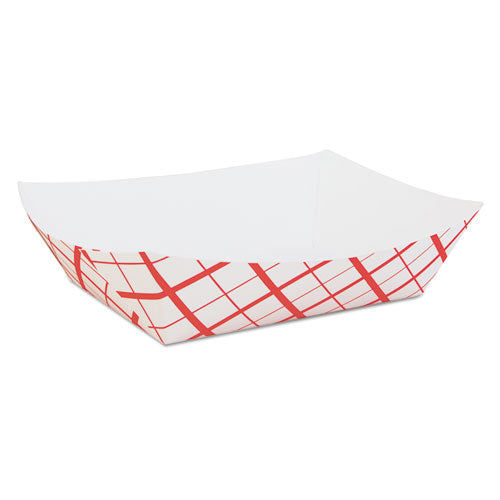 Tray,food,ppr,5lb,chk,rd