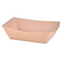 Paper Food Baskets, Brown Kraft, 1 Lb Capacity, 1000-carton