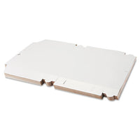 Tuck-top Bakery Boxes, 19 X 14 X 4, White, 50-carton