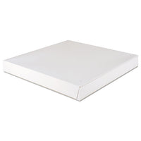 Paperboard Pizza Boxes,16 X 16 X 1 7-8, White, 100-carton