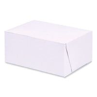 Bakery Boxes, 6 X 4.45 X 2.75, White, Paper, 250/carton