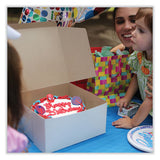 Bakery Boxes, 6 X 4.45 X 2.75, White, Paper, 250/carton