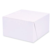Bakery Boxes, 7 X 7 X 4, White, Paper, 250/carton