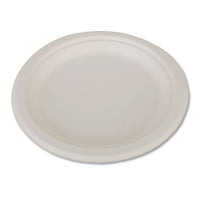 Champware Heavyweight Bagasse Dinnerware, Plate, 6", White, 1000-carton