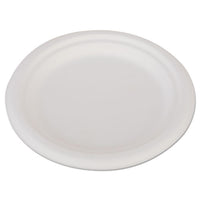 Champware Heavyweight Bagasse Dinnerware, Plate, 6", White, 1000-carton