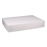 Bakery Boxes, 26 X 18.5 X 4, White, Paper, 50/carton