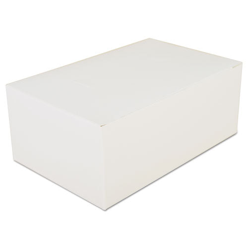 Carryout Tuck Top Boxes, White, 7 X 4 1-2 X 2 3-4, Paperboard, 500-carton