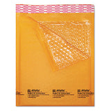 Jiffylite Self-seal Bubble Mailer, #00, Barrier Bubble Lining, Self-adhesive Closure, 5 X 10, Golden Brown Kraft, 25-carton